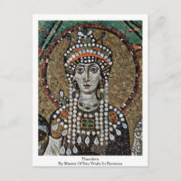 Teodora Por Maestro De San Vitale En Rávena