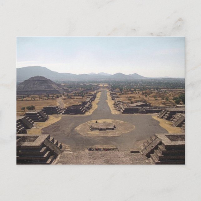 Postal teotihuacán (Anverso)