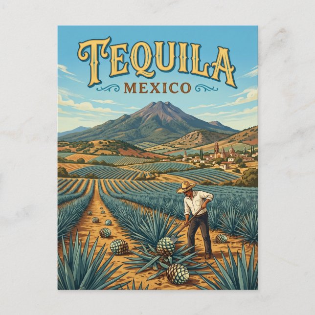 Postal Tequila México (Anverso)