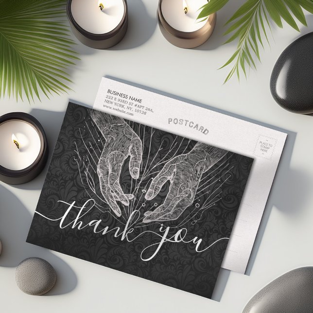 Postal Terapia de Masaje Manos Sanadoras Spa de Energía B (Subido por el creador)