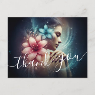 Postal Terapia de Masaje Manos Sanadoras Spa de Energía B