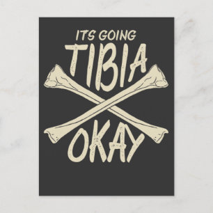 Postal Terapia Física Regalo de Recuperación Hueso Roto