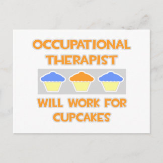 Postal Terapia Occup... Trabajará Para Pasteles