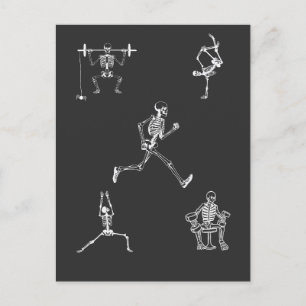 Postal Terapia personal de trenes Gym Fantasía Halloween