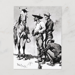 Postal Tercer Caballero de la Caballería por Frederic Rem