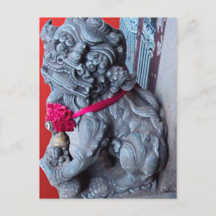 Postal Terciar a los perros como guardianes