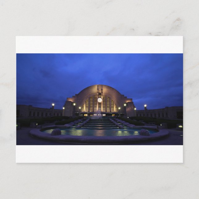 Postal Terminal de Unión de Cincinnati (Anverso)