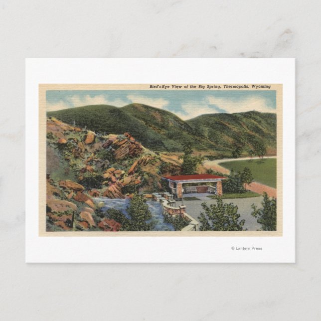 Postal Termopolis, Wyoming (Anverso)