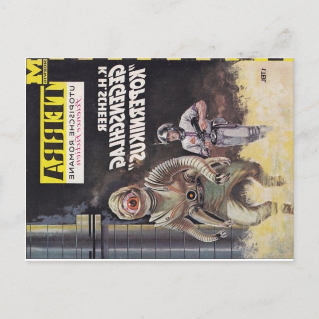 Postal Terra Ciencia Ficción 2 (Anverso)