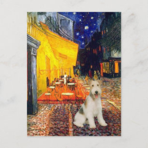 Postal Terrace Cafe - Fox Terrier de alambre #1