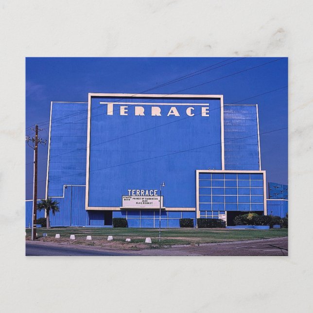 Postal Terrace Drive-In Theater, Bakersfield, California (Anverso)
