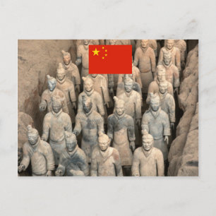 Postal Terracota Army China - Fotografía profesional
