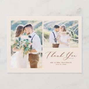 Postal Terracotta Collage de fotos De Guión Encantador Gr