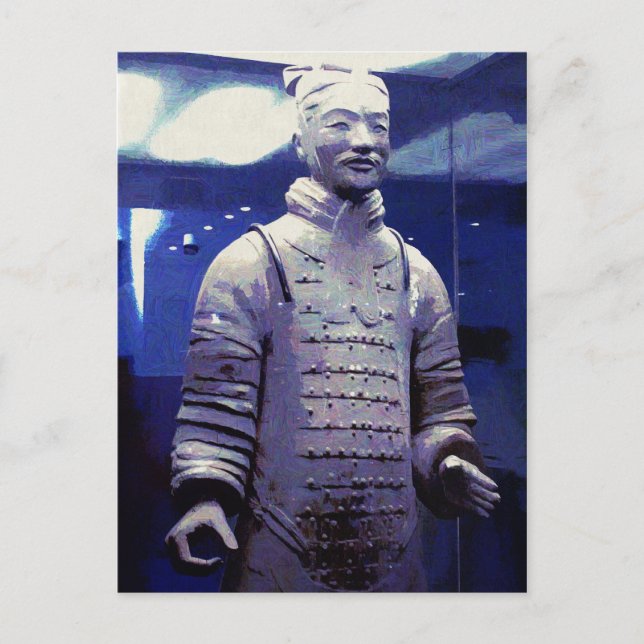 Postal Terracotta Warrior (Anverso)