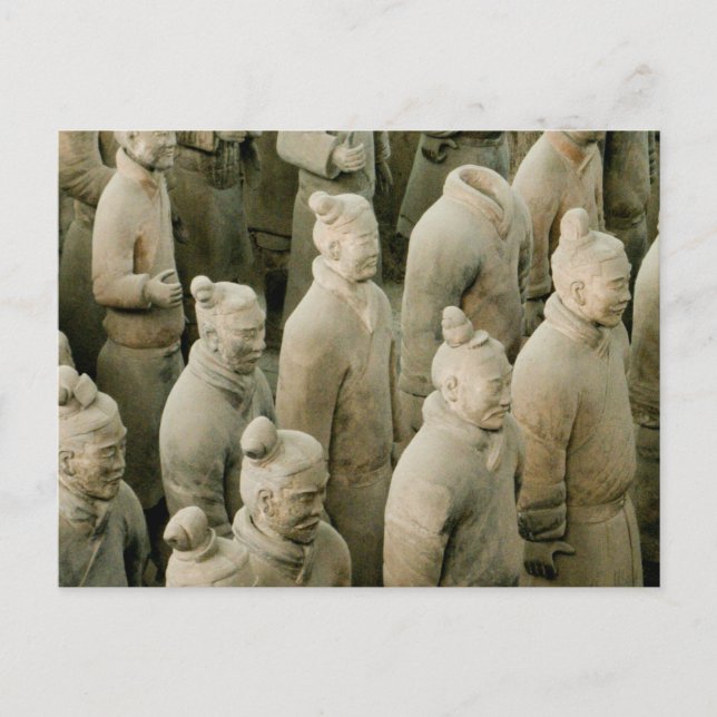 Postal Terracotta Warriors (Anverso)