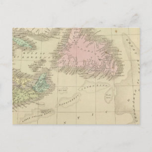 Postal Terranova, Nueva Escocia y Nueva Brunswick