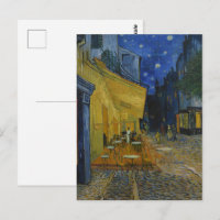 Terraza del Café Vibrante Noche Estrellada Arte de