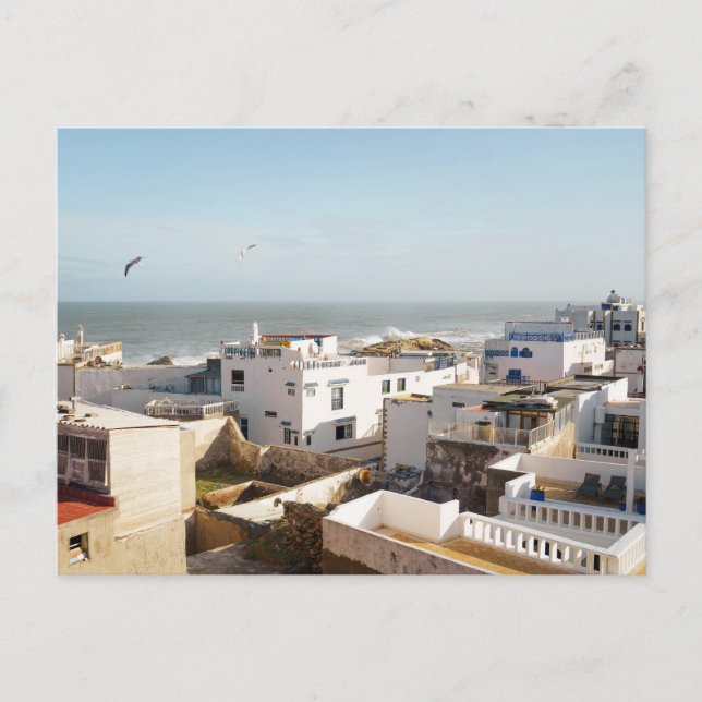 Postal Terrazas de Essaouira (Anverso)