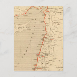 Postal Terre Sainte en 1839