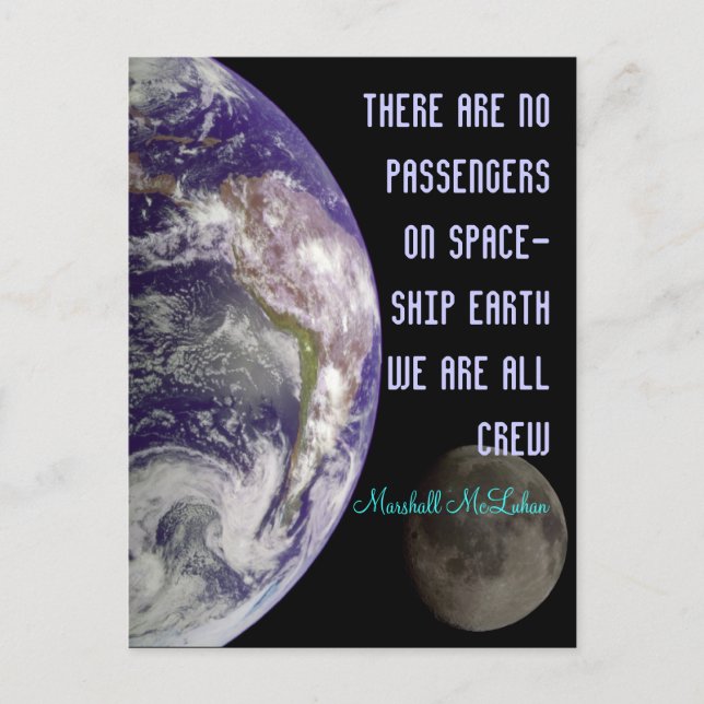 postal terrestre de nave espacial (Anverso)