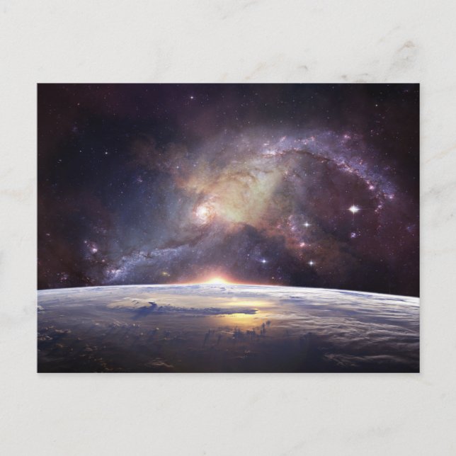 postal terrestre y espacial (Anverso)