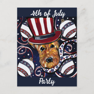 POSTAL TERRIER AIREDALE