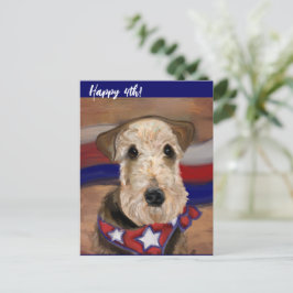 POSTAL TERRIER AIREDALE