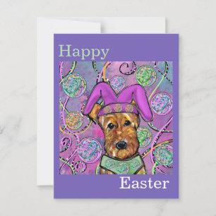 POSTAL TERRIER AIREDALE  