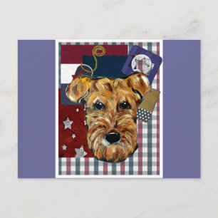 POSTAL TERRIER AIREDALE
