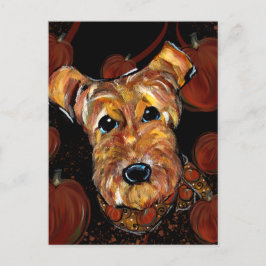 POSTAL TERRIER AIREDALE     