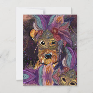 POSTAL TERRIER DE AIREDALE  
