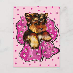 POSTAL TERRIER DE YORKSHIRE