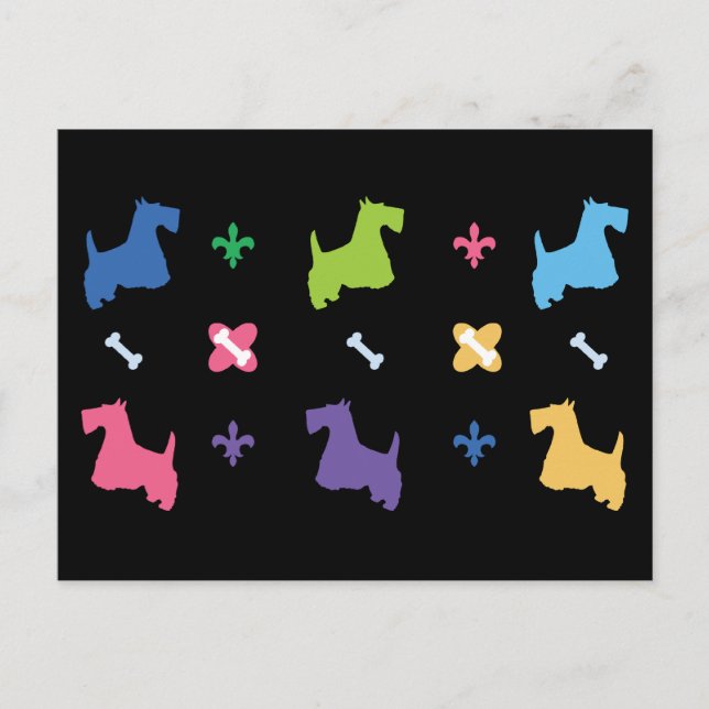 Postal Terrier escocés (Anverso)