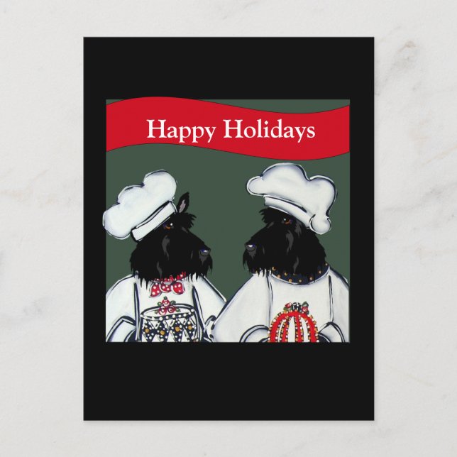 Postal Terrier escocés (Anverso)