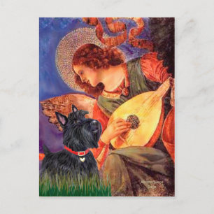 Postal Terrier Escocés 6 - Ángel de la Mandolina