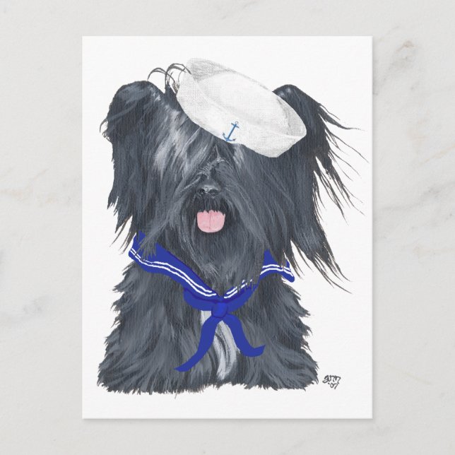 Postal Terrier Skye Marinero (Anverso)
