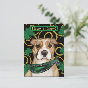 POSTAL TERRIER STAFFORDSHIRE AMERICANO