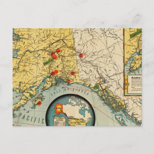 Postal Territorio de Alaska (Anverso)