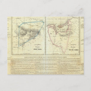 Postal Territorios de Sierragorda e Isla del Carmen