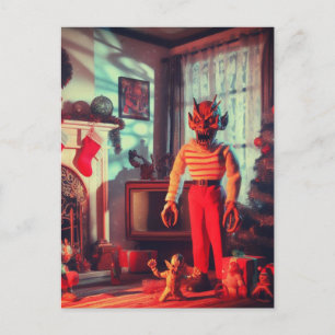 Postal Terror de los demonios de Navidad