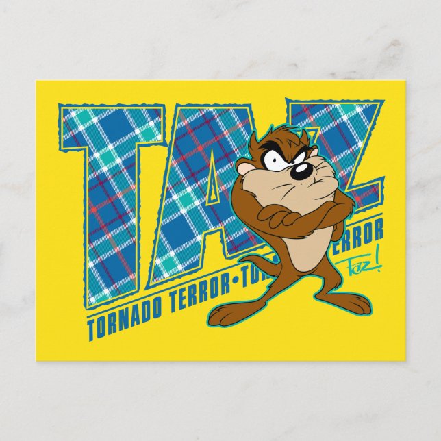 Postal Terror de tornado TAZ™ (Anverso)