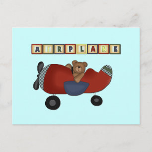 Postal Tesis piloto de oseo de peluche y regalos