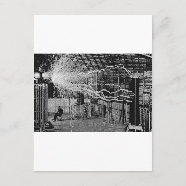 Postal tesla (Anverso)