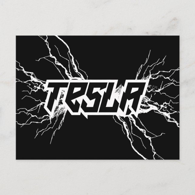 Postal Tesla (Anverso)