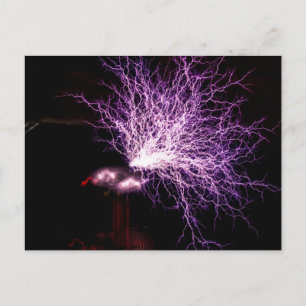 Postal Tesla Coil Plasma