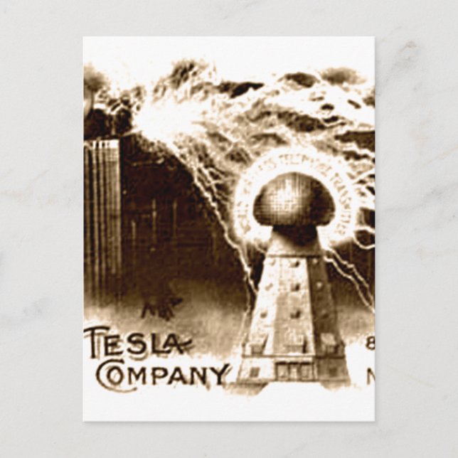 Postal Tesla Letterhead (Anverso)