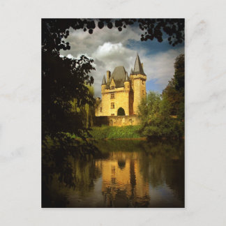 Postal Tesoro francés (Chteau de Clrans, Prigord)