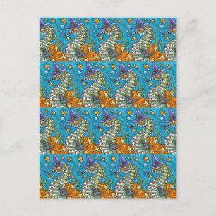 POSTAL TESTIGO DE CABALLO DE CABALLO, BAJO EL MAR HALLOWE