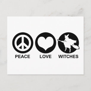 Postal Testigos de amor por la paz