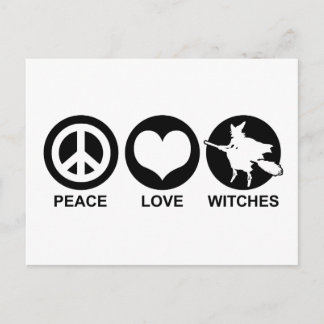 Postal Testigos de amor por la paz